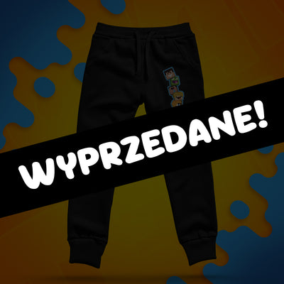 DŁUGIE SPODNIE *PREMIUM* - SKINY WOJANOWIC - CZARNE