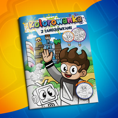KOLOROWANKA Z ŁAMIGŁÓWKAMI - WOJANOWICE