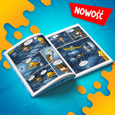 KOMIKS WOJANOWICE: TAJEMNICZE POMNIEJSZENIE - TWARDA OPRAWA