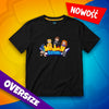 KOSZULKA OVERSIZE *PREMIUM* - WOJAN TEAM - CZARNA
