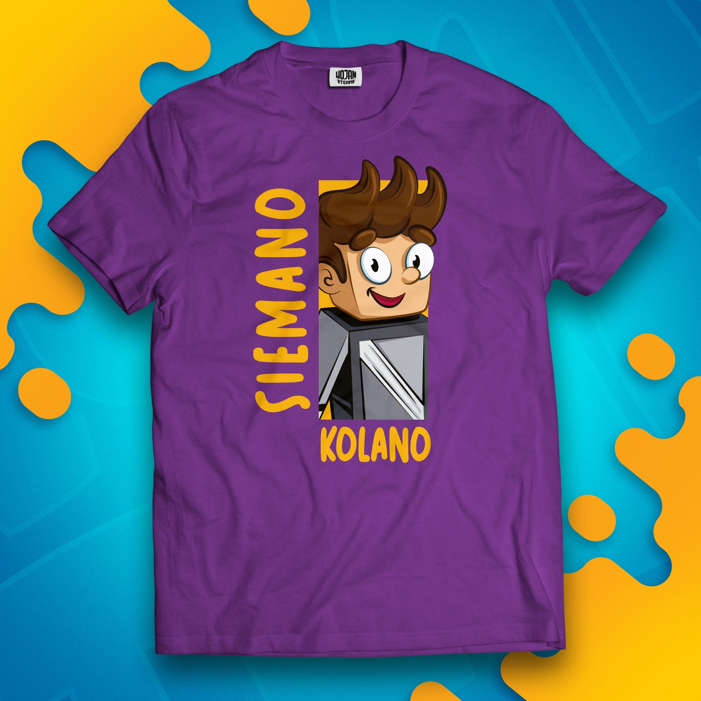 KOSZULKA SIEMANO KOLANO - FIOLETOWA