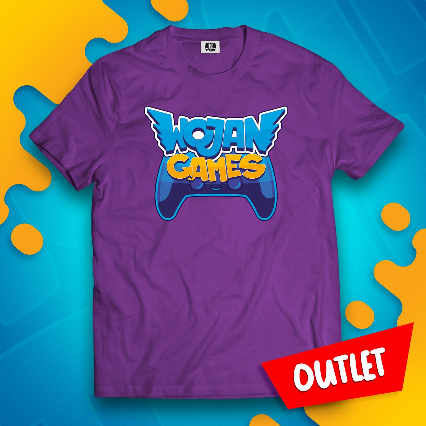 KOSZULKA WOJAN GAMES - FIOLETOWA