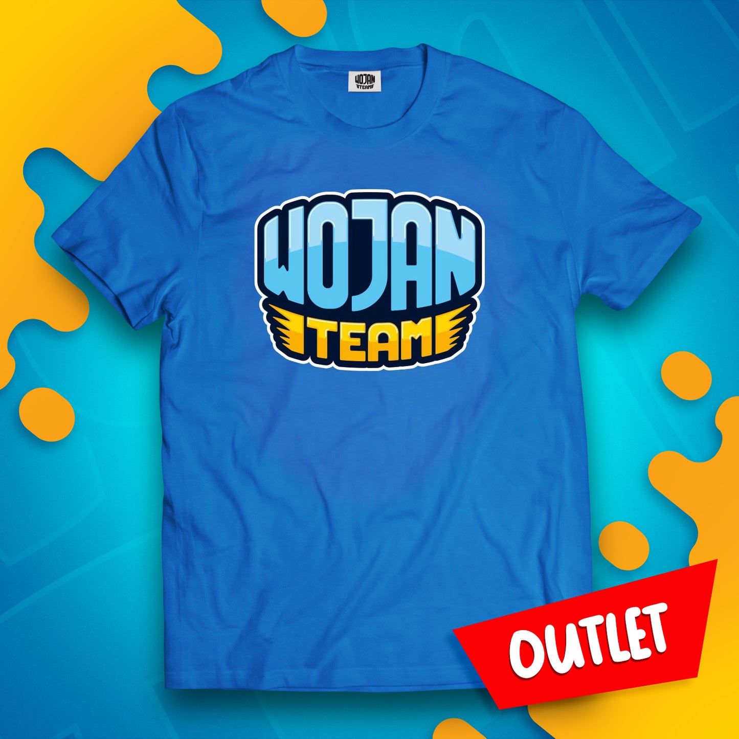 KOSZULKA WOJAN TEAM 2.0 - NIEBIESKA