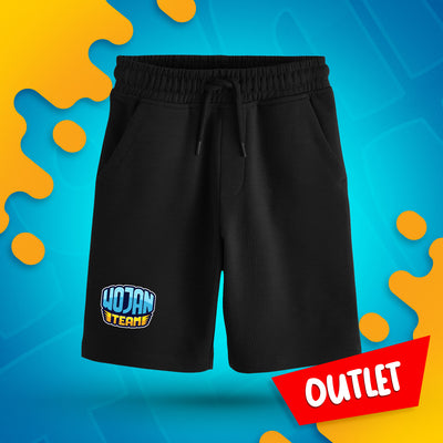 KRÓTKIE SPODENKI - LOGO WOJAN TEAM 2.0 - CZARNE