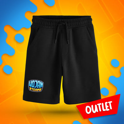 KRÓTKIE SPODENKI - LOGO WOJAN TEAM 2.0 - CZARNE