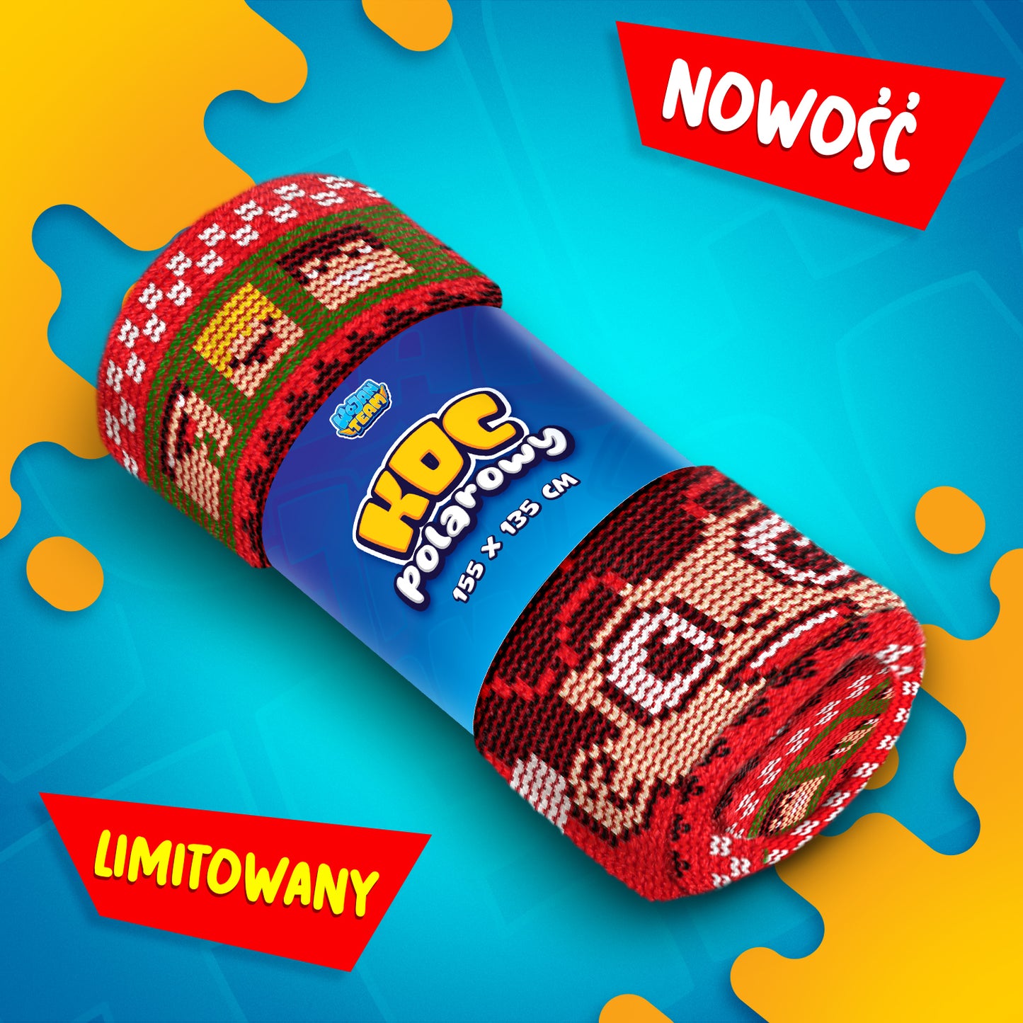 *LIMITOWANY* KOC ŚWIĄTECZNY WOJAN TEAM 2025