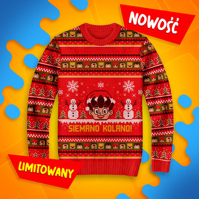 *LIMITOWANY* ŚWIĄTECZNY SWETER WOJAN TEAM 2025