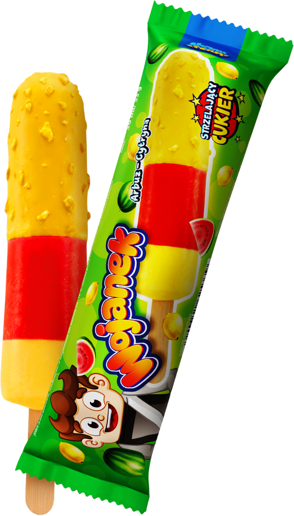 z sosem limonkowym  w polewie o smaku cytrynowym