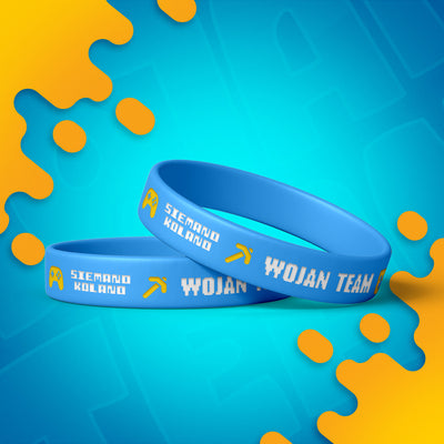 OPASKA *ŚWIECĄCA* WOJAN TEAM - NIEBIESKA