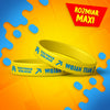 *MAXI* MAGICZNA OPASKA *ŚWIECĄCA* WOJAN TEAM - ŻÓŁTA