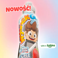 Wojanek GO! Truskawka - połączenie wody i soku owocowego, bez dodanego cukru, bez konserwantów, bez barwników. Nowość!