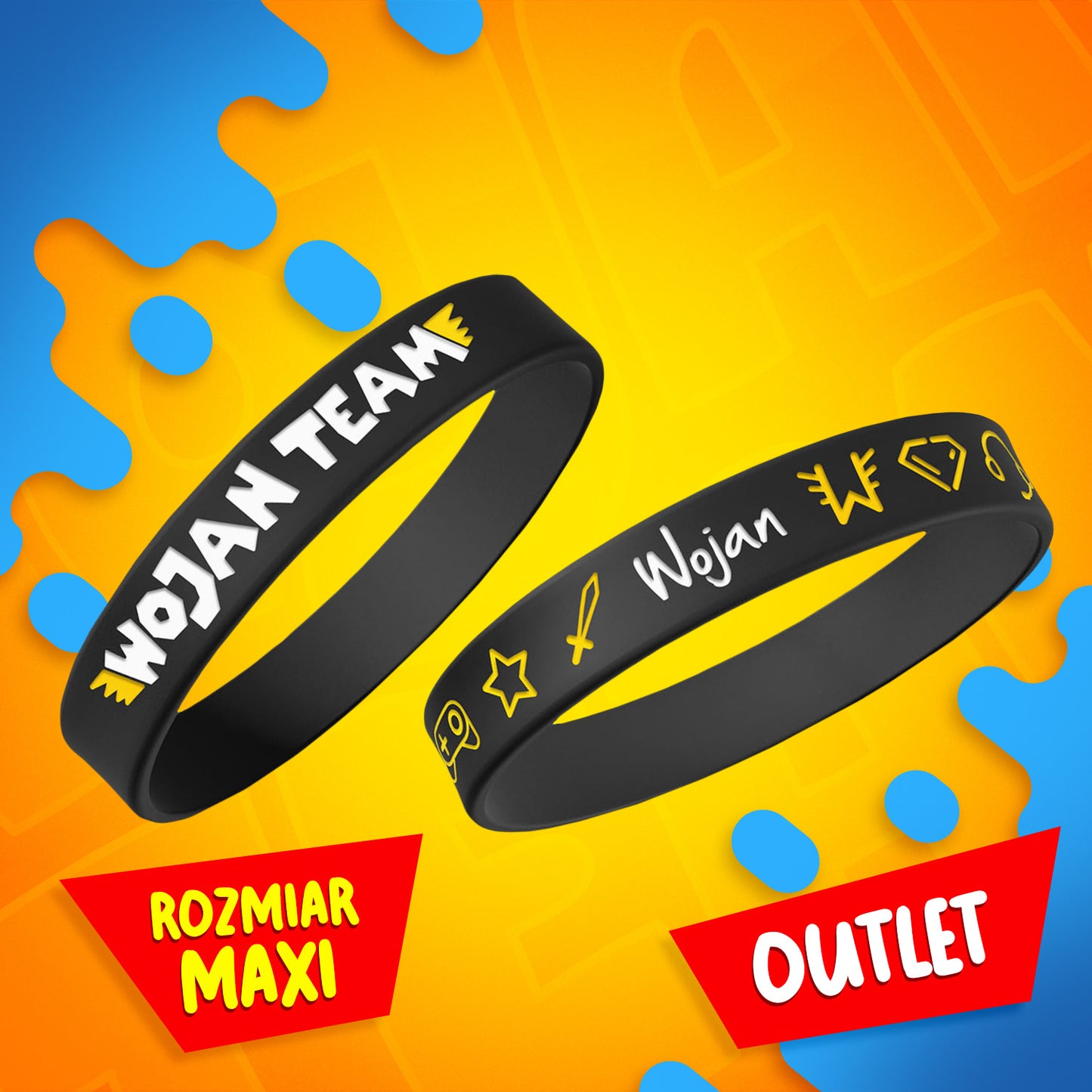 OPASKA *MAXI* WOJAN TEAM - CZARNA