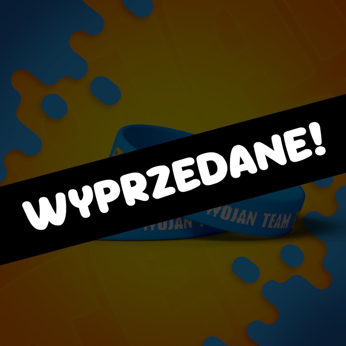 OPASKA *ŚWIECĄCA* WOJAN TEAM - NIEBIESKA