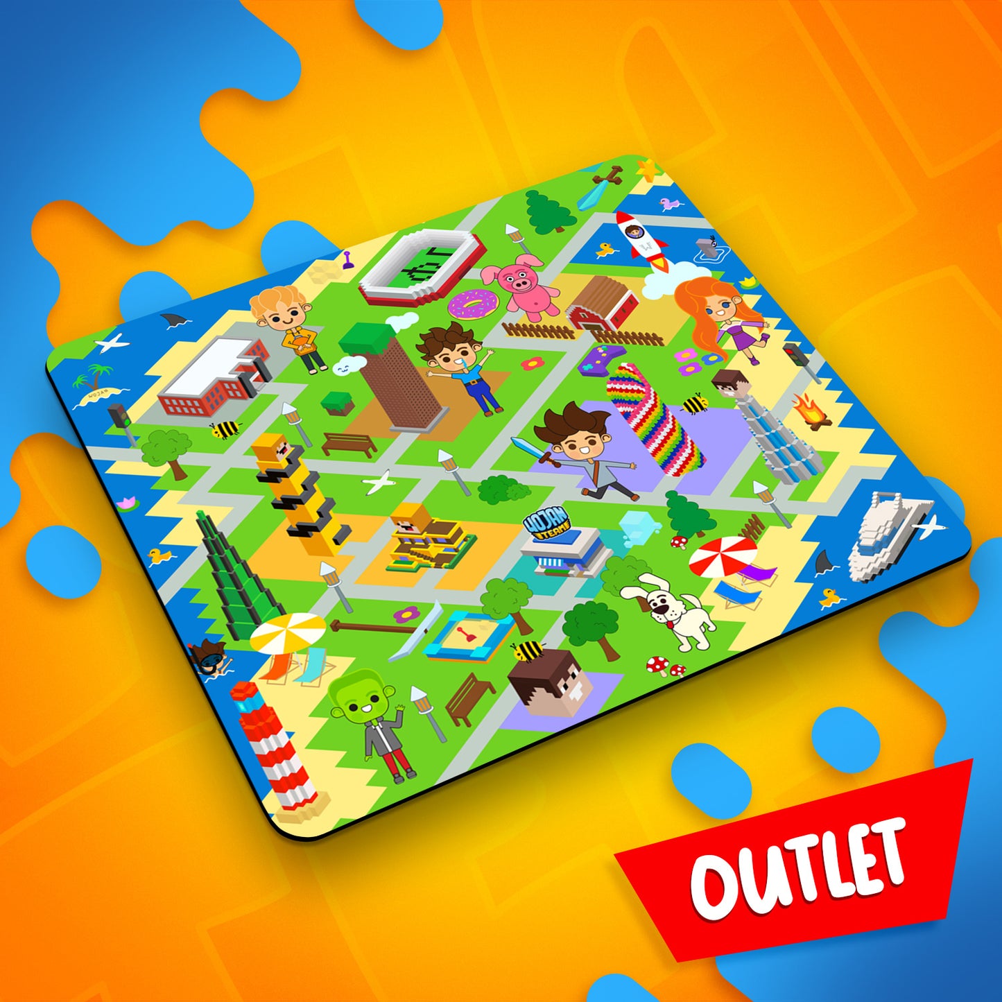 PODKŁADKA POD MYSZ ŚWIAT WOJANOWIC