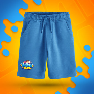 KRÓTKIE SPODENKI - NOWE LOGO WOJAN TEAM - NIEBIESKIE