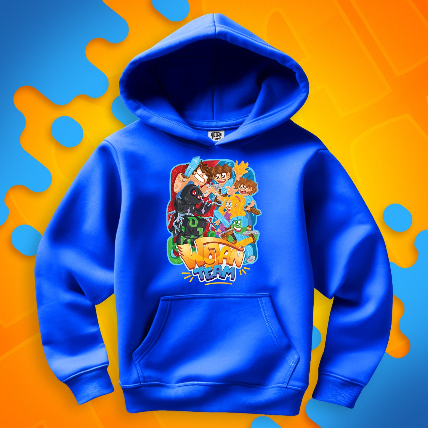 BLUZA *PREMIUM* - BITWA WOJANOWICE - NIEBIESKA