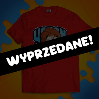 KOSZULKA KATI W LOGO WOJAN TEAM - CZERWONA