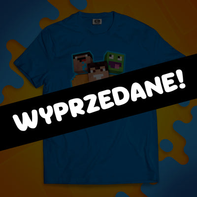 KOSZULKA SKINY WOJAN TEAM - NIEBIESKA