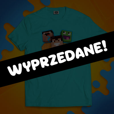 KOSZULKA SKINY WOJAN TEAM - TURKUSOWA