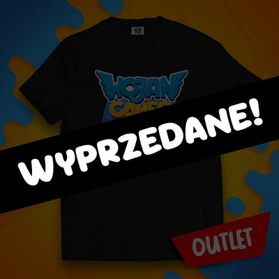 KOSZULKA WOJAN GAMES - CZARNA