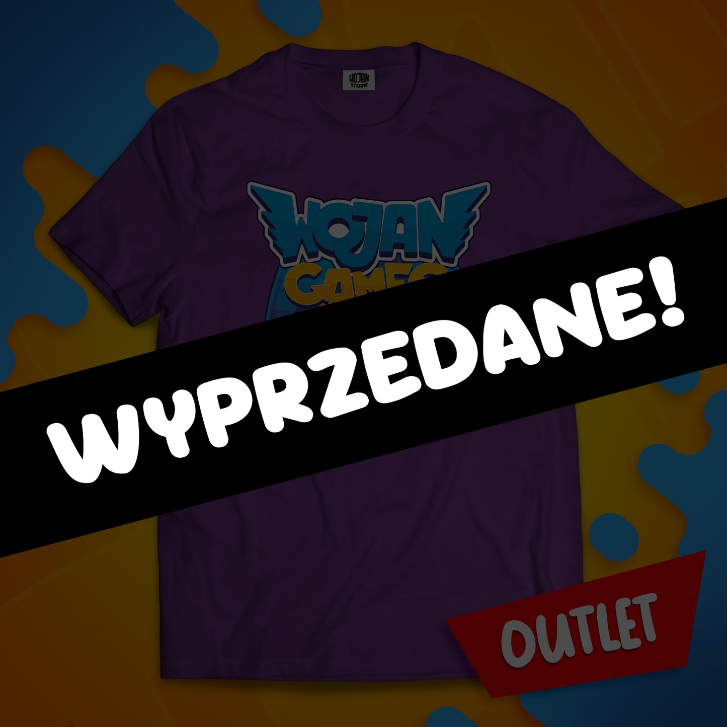 KOSZULKA WOJAN GAMES - FIOLETOWA