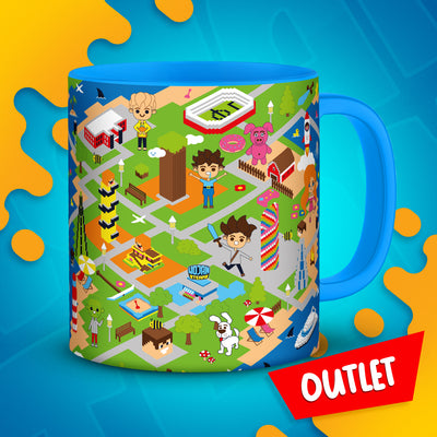 KUBEK ŚWIAT WOJANOWIC - NIEBIESKI