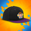 CZAPKA Z DASZKIEM SNAPBACK - GAMER - FIOLETOWA