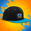 CZAPKA Z DASZKIEM SNAPBACK - WOJAN TEAM NASZYWKA - NIEBIESKA