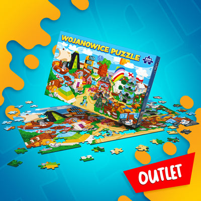 PUZZLE MIASTO WOJANOWICE - 300 ELEMENTÓW