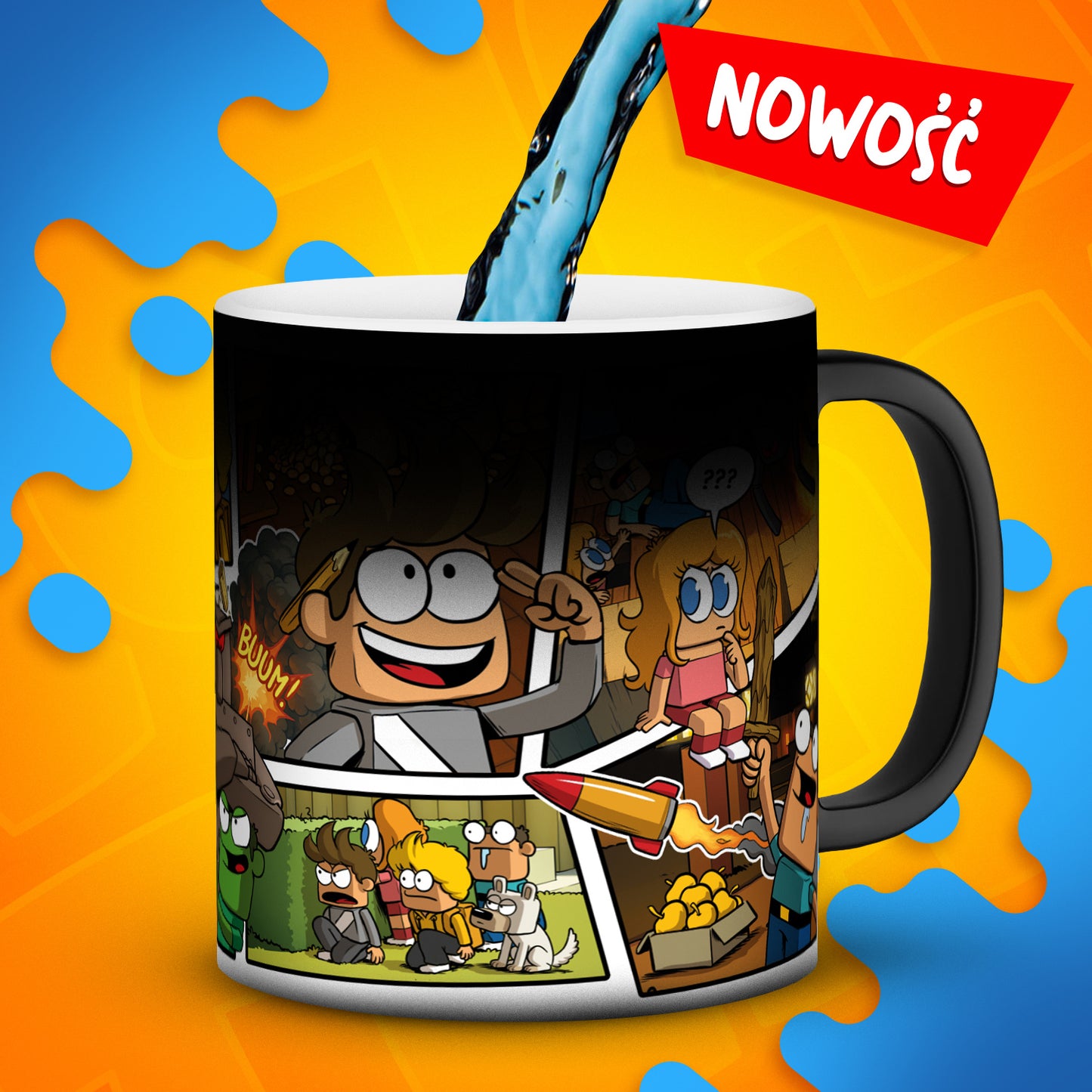 MAGICZNY KUBEK KOMIKS WOJANOWICE