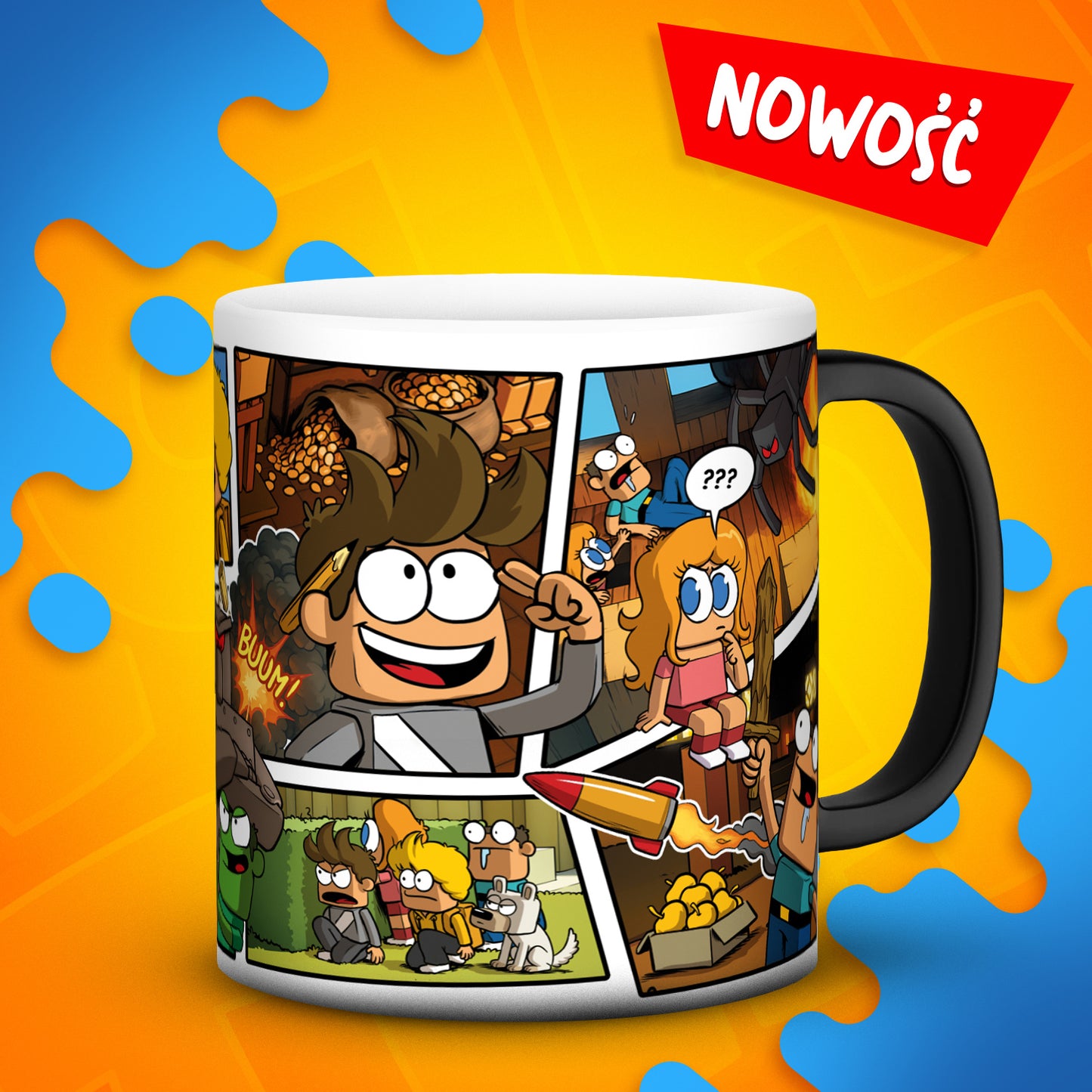 MAGICZNY KUBEK KOMIKS WOJANOWICE