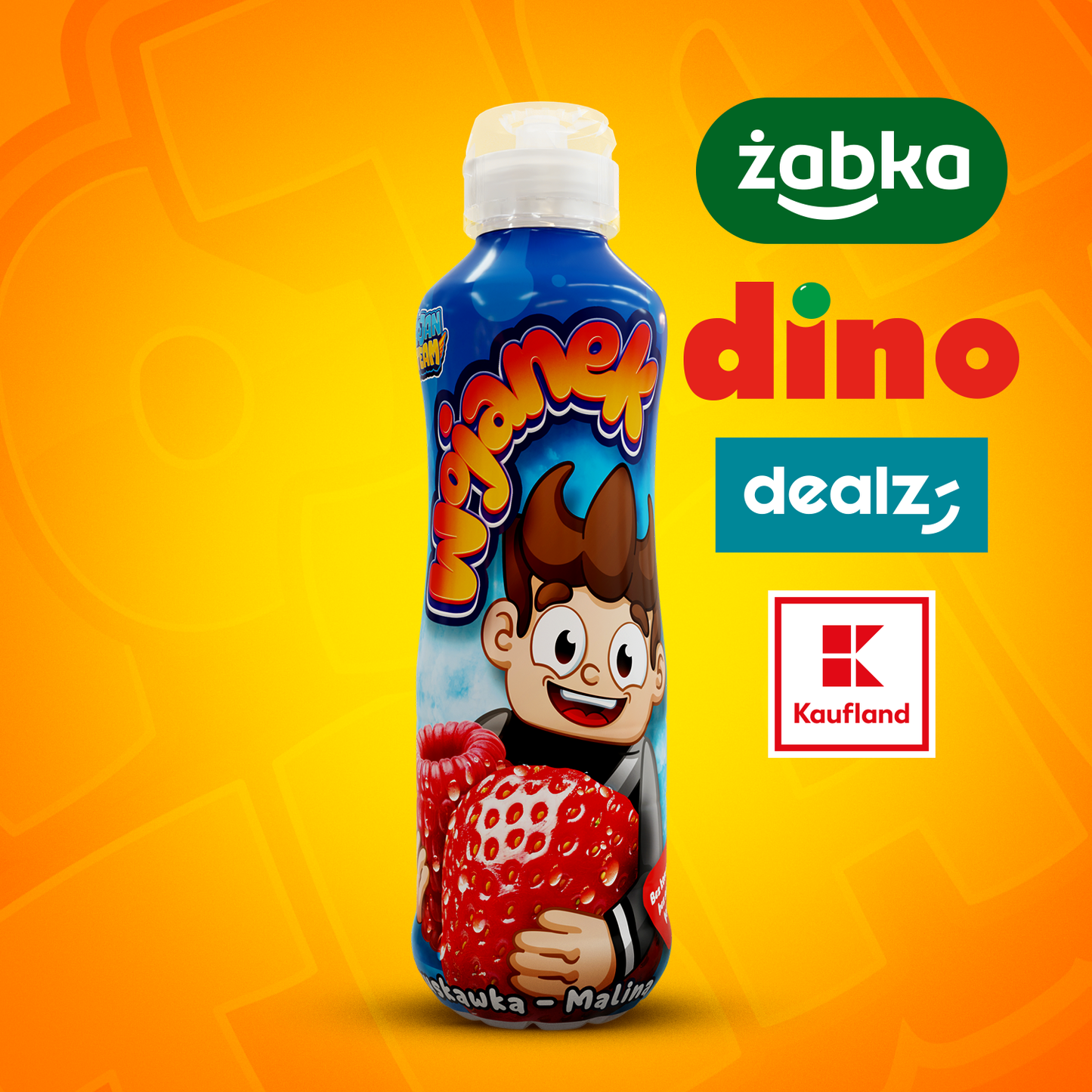 WOJANEK - TRUSKAWKA-MALINA - POCZUJ SMAK WOJANOWIC