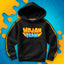 BLUZA *PREMIUM* Z PASKAMI WOJAN TEAM - CZARNA