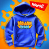 BLUZA *PREMIUM* Z PASKAMI WOJAN TEAM - NIEBIESKA