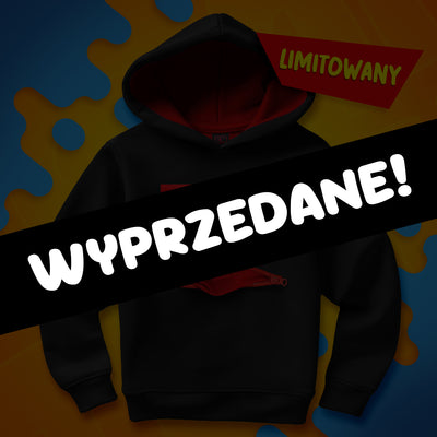 *LIMITOWANA* BLUZA "ON" - CZARNA
