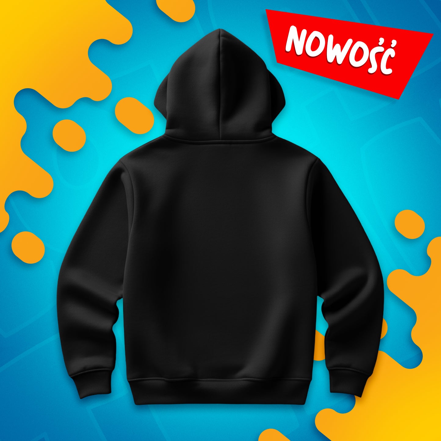 BLUZA ROZPINANA *PREMIUM* WOJANOWICE - CZARNA