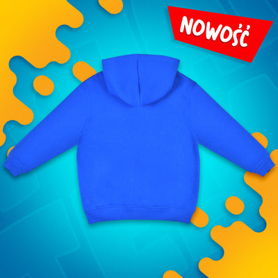 BLUZA ROZPINANA *PREMIUM* WOJANOWICE - NIEBIESKA