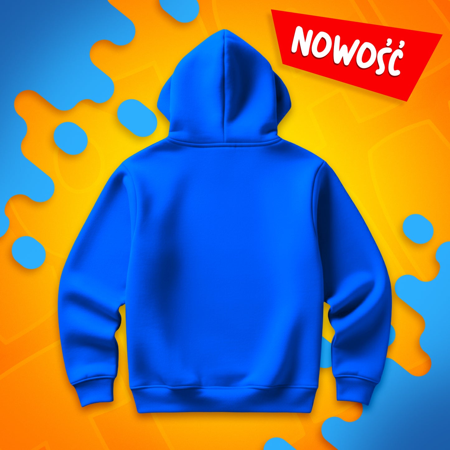 BLUZA ROZPINANA *PREMIUM* WOJANOWICE - NIEBIESKA