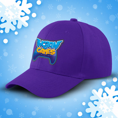 CZAPKA Z ZAGIĘTYM DASZKIEM - WOJAN GAMES - FIOLETOWA