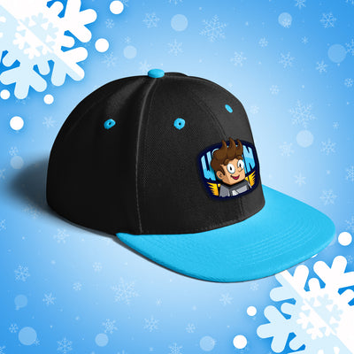 CZAPKA Z DASZKIEM SNAPBACK - WOJAN - NIEBIESKA