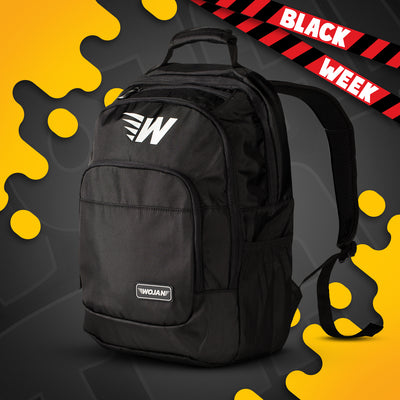 PLECAK LOGO WOJAN TEAM 2025 - CZARNY