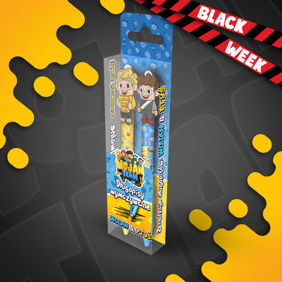 DŁUGOPISY WYMAZYWALNE WOJAN TEAM *2 SZTUKI* 2025