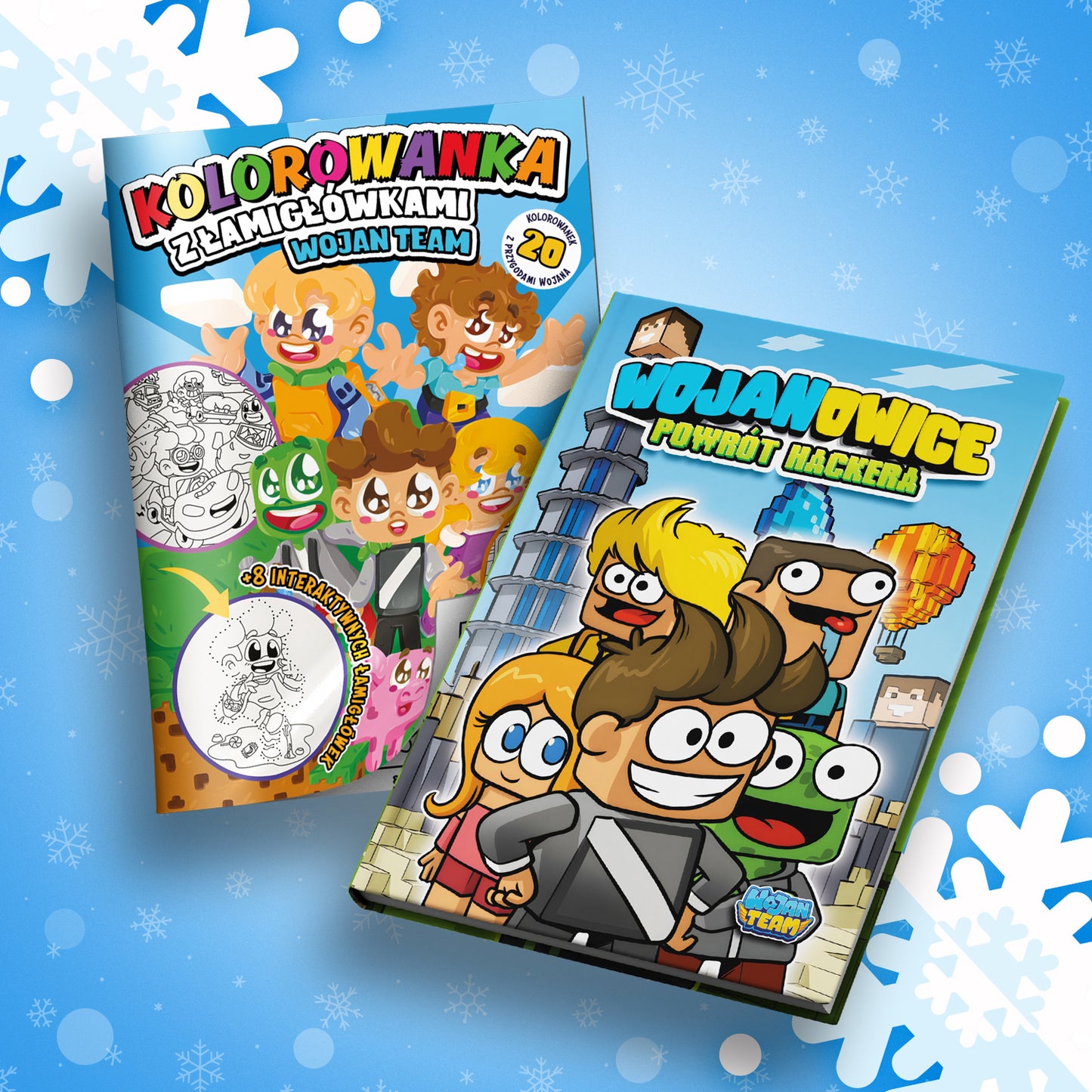 ZESTAW KOMIKS + KOLOROWANKA Z ŁAMIGŁÓWKAMI *MEGA PROMOCJA*