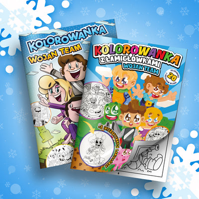 ZESTAW KOLOROWANEK WOJAN TEAM *MEGA PROMOCJA*