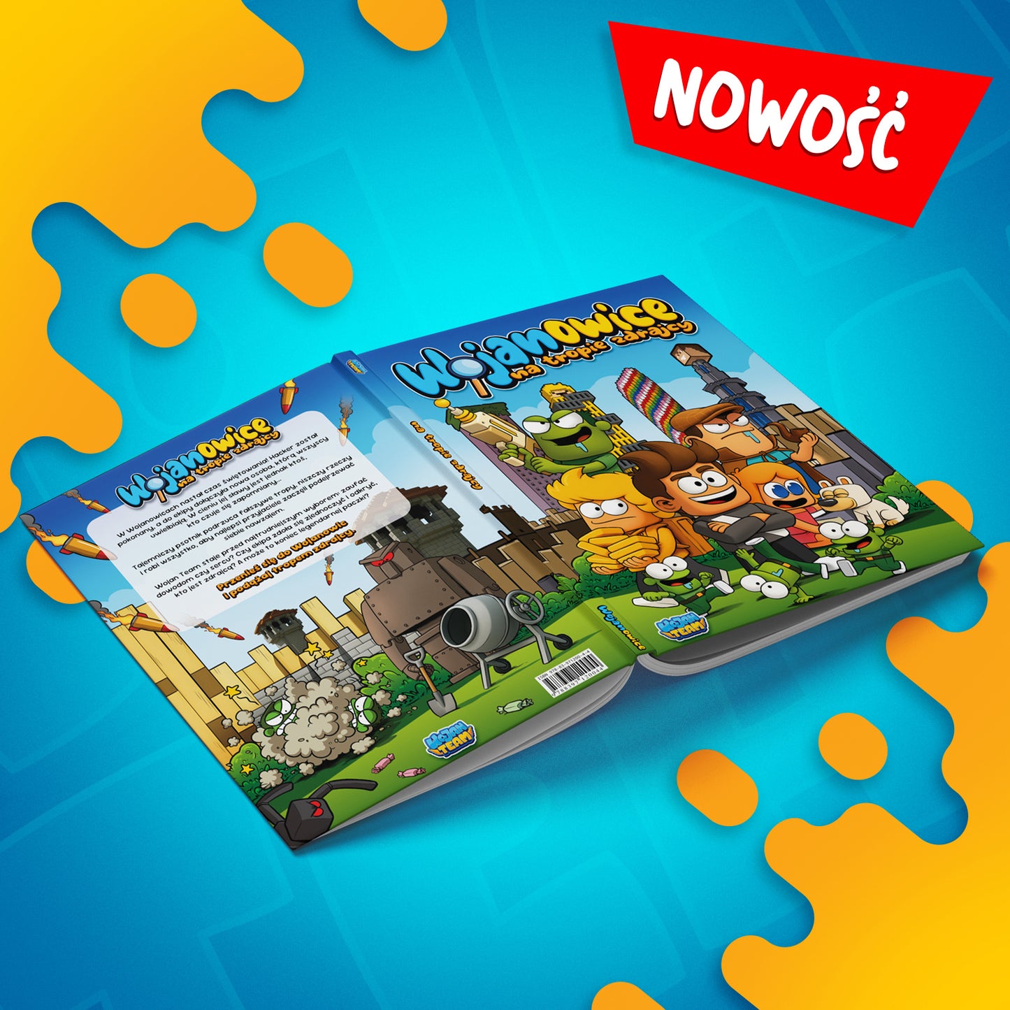 KOMIKS WOJANOWICE: NA TROPIE ZDRAJCY - TWARDA OPRAWA