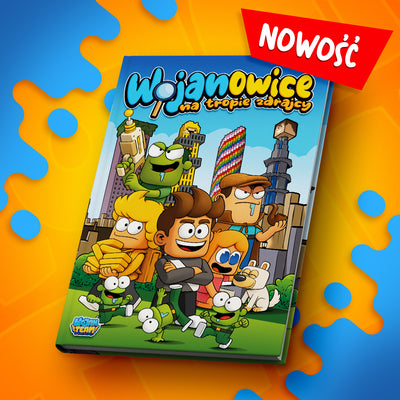 KOMIKS WOJANOWICE: NA TROPIE ZDRAJCY - TWARDA OPRAWA