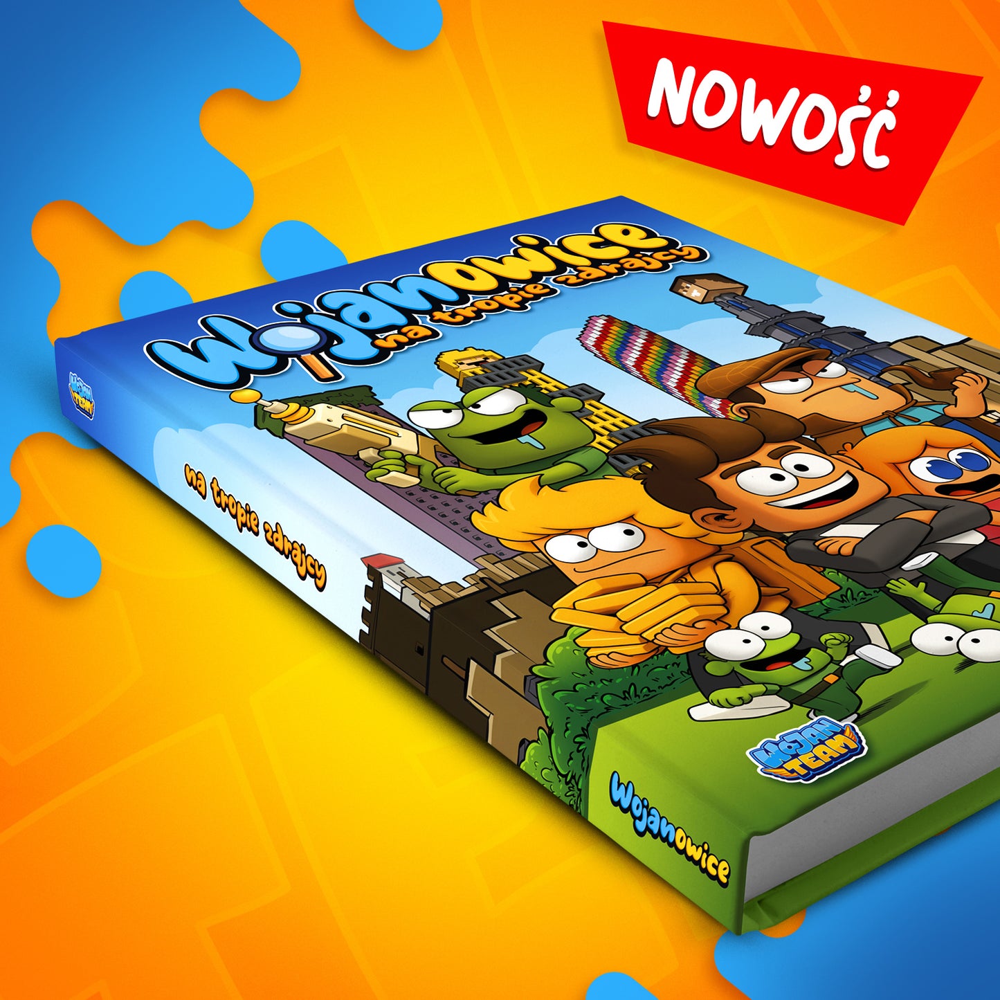 KOMIKS WOJANOWICE: NA TROPIE ZDRAJCY - TWARDA OPRAWA