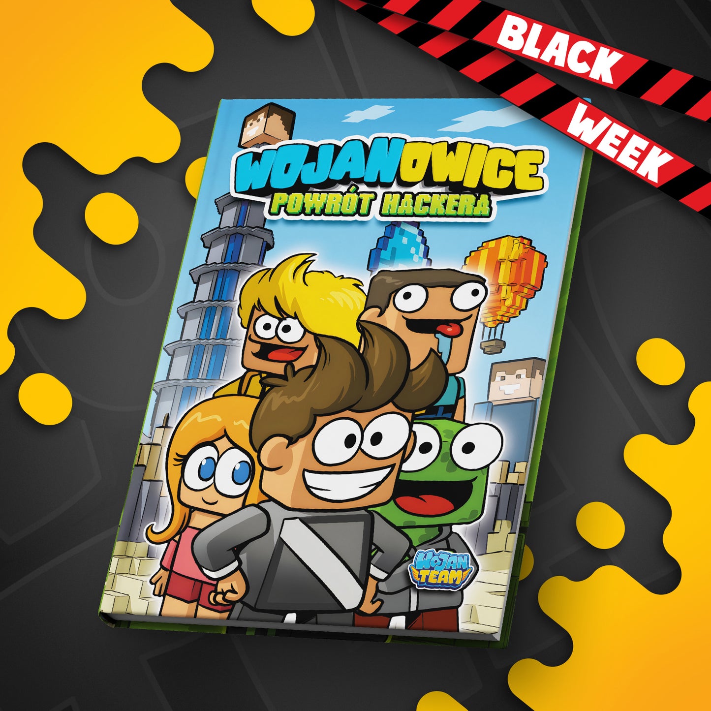 *HIT!* KOMIKS WOJANOWICE: POWRÓT HACKERA - TWARDA OPRAWA