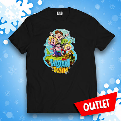 KOSZULKA EKIPA WOJAN TEAM - CZARNA