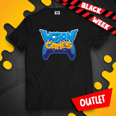 KOSZULKA WOJAN GAMES - CZARNA